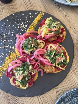 Tacos  at Verde Sazon in Santiago