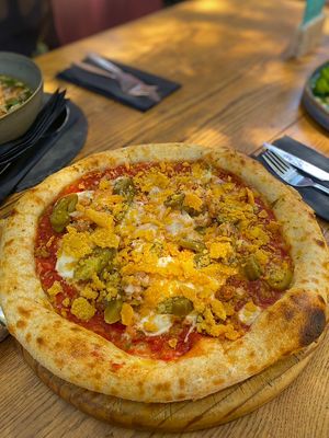 Me pica el bigote  #Veganuary at Verde Sazon in Santiago