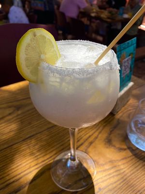 Limonada de coco (sabe a postre!) #Veganuary at Verde Sazon in Santiago