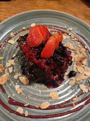 Torta tía Leo at Verde Sazon in Santiago