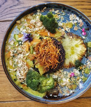 Curry Verde at Verde Sazon in Santiago