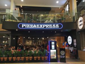 Outside  at Pizza Express in Gateshead