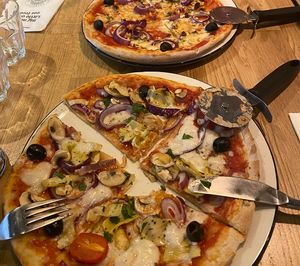   at Pizza Express in Gateshead