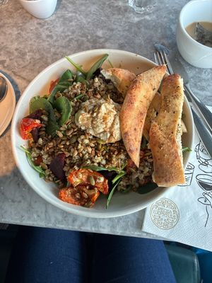Buddha bowl  at Pizza Express - Clarence Dock in Leeds