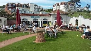 Outside seating area of Cantina  at Cantina in Paignton