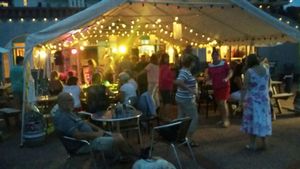 Inside & outside food, drink & dancing at Cantina in Paignton