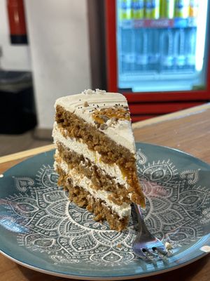 🌱 carrot 🥕 cake  at Dempanadas in Valencia