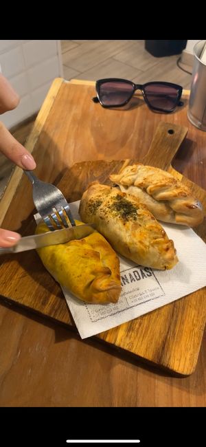 Main dishes  at Dempanadas in Valencia