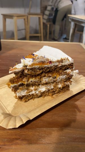 Carrot cake   at Dempanadas in Valencia