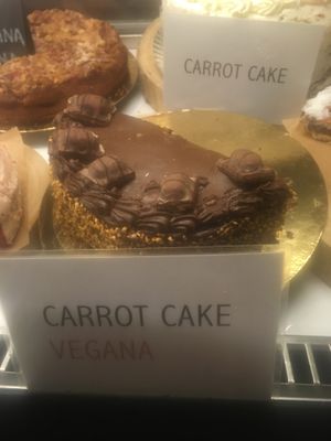 Carrot cake at Dempanadas in Valencia