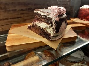 Chocolate Cake at Dempanadas in Valencia