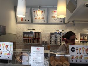 Front  at Dino Gelateria Italiana in Barcelona
