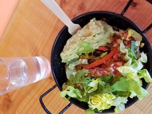 Vegan bowl at HardyBaker in Bundoran