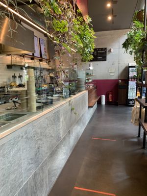 Counter at Beetnut in Zurich