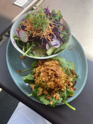 Scrambled bagel   at Beetnut in Zurich