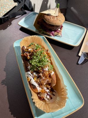 Chili dog  at Beetnut in Zurich