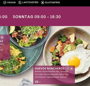 Definitely NOT vegan huevos rancheros! at Beetnut in Zurich