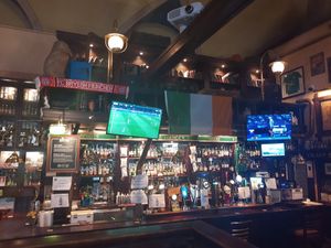 Inside at Scholars Lounge Irish Pub in Rome