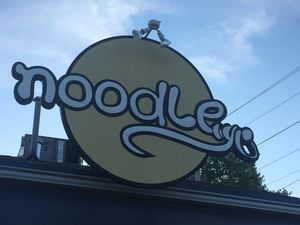 Look for this sign! at Noodle in College Park