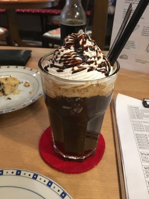 Eiskaffee at Katzencafe Miezhaus in Bielefeld