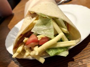 italian wrap  at Katzencafe Miezhaus in Bielefeld