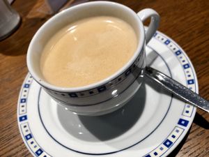 coffee at Katzencafe Miezhaus in Bielefeld