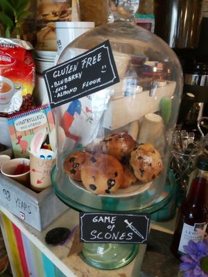 Also gluten free ...  at Hoppipolla Yoga Cafe in Lund