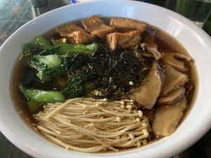 Mushroom Ramen at Quan Hapa in Cincinnati