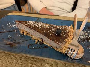 Cheesecake   at Raizes in Quarteira