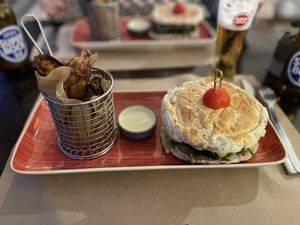 Burger  at Raizes in Quarteira