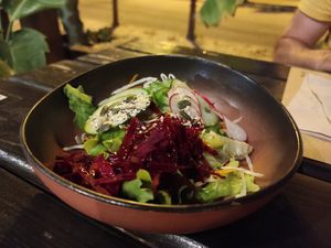 Salad at Raizes in Quarteira