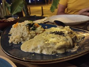 Tofu at Raizes in Quarteira