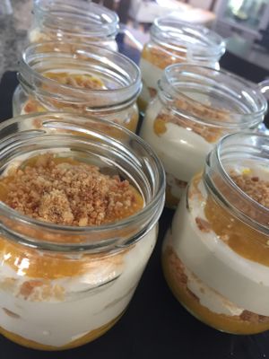 “Natas do céu “ vegan at Raizes in Quarteira