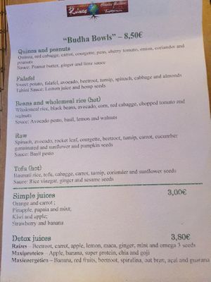 Budha bowls😋🌱 at Raizes in Quarteira