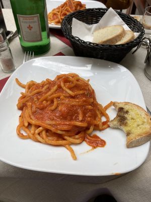 Pici pasta  at PappaGioia in Florence