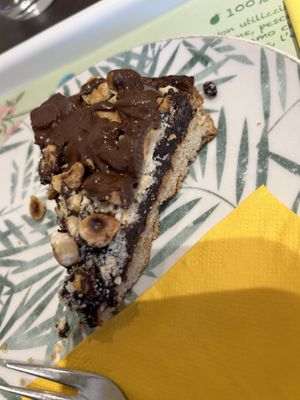 Crostata cioccolato e nocciole  at PappaGioia in Florence