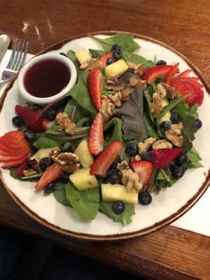 Baby Kale Salad at Millie's on Main in Mackinac Island