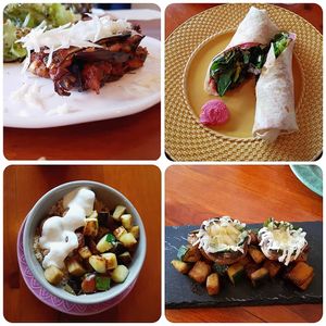 Different dishes but tasted all the same at GiG - Green is Good in Ericeira