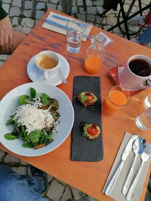 Gnocchi and Bruscetta at GiG - Green is Good in Ericeira