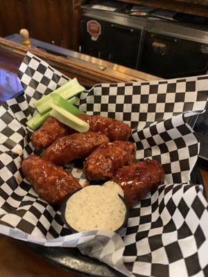 Chickpea “wings” with vegan ranch at Hell's Kitchen in Wilmington