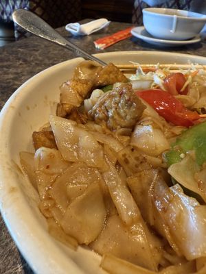 Vegan Drunken Noodlees   at Chon Thai Food in Chandler