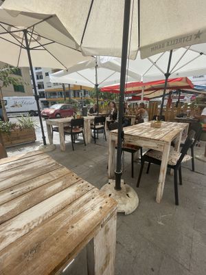 Terrace  at Nude Cafe in Ibiza