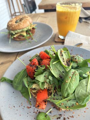   at Nude Cafe in Ibiza