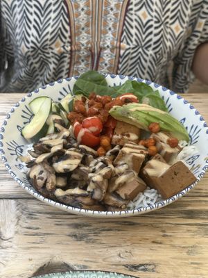 Buddha bowl  at Nude Cafe in Ibiza