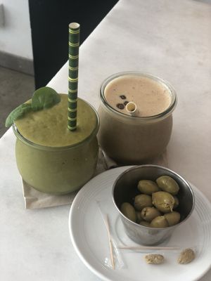 Smoothies! #vegan! at Nude Cafe in Ibiza
