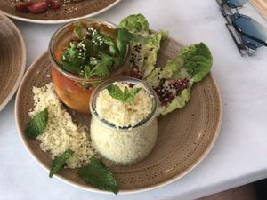 Couscous 10/10 at Nude Cafe in Ibiza