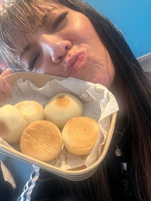 Dough balls at Pizza Express in Stockton-on-tees