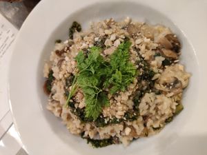 Risotto at Atlas Bar in Copenhagen