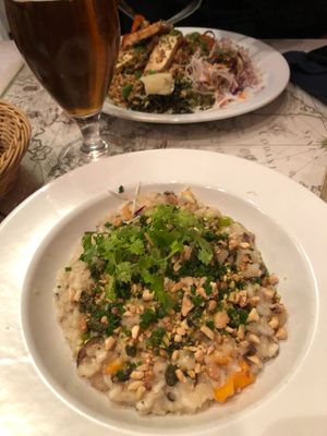 Risotto at Atlas Bar in Copenhagen