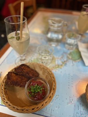 Tempeh #Veganuary at Atlas Bar in Copenhagen